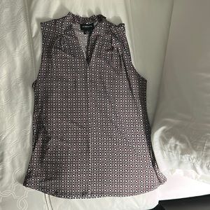 Liz Claiborne career sleeveless blouse